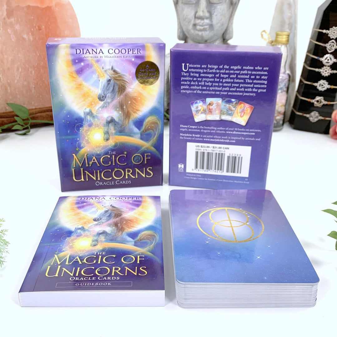 The Magic of Unicorns Deck - Oracle Cards - (CARDDECK-38) – Rock