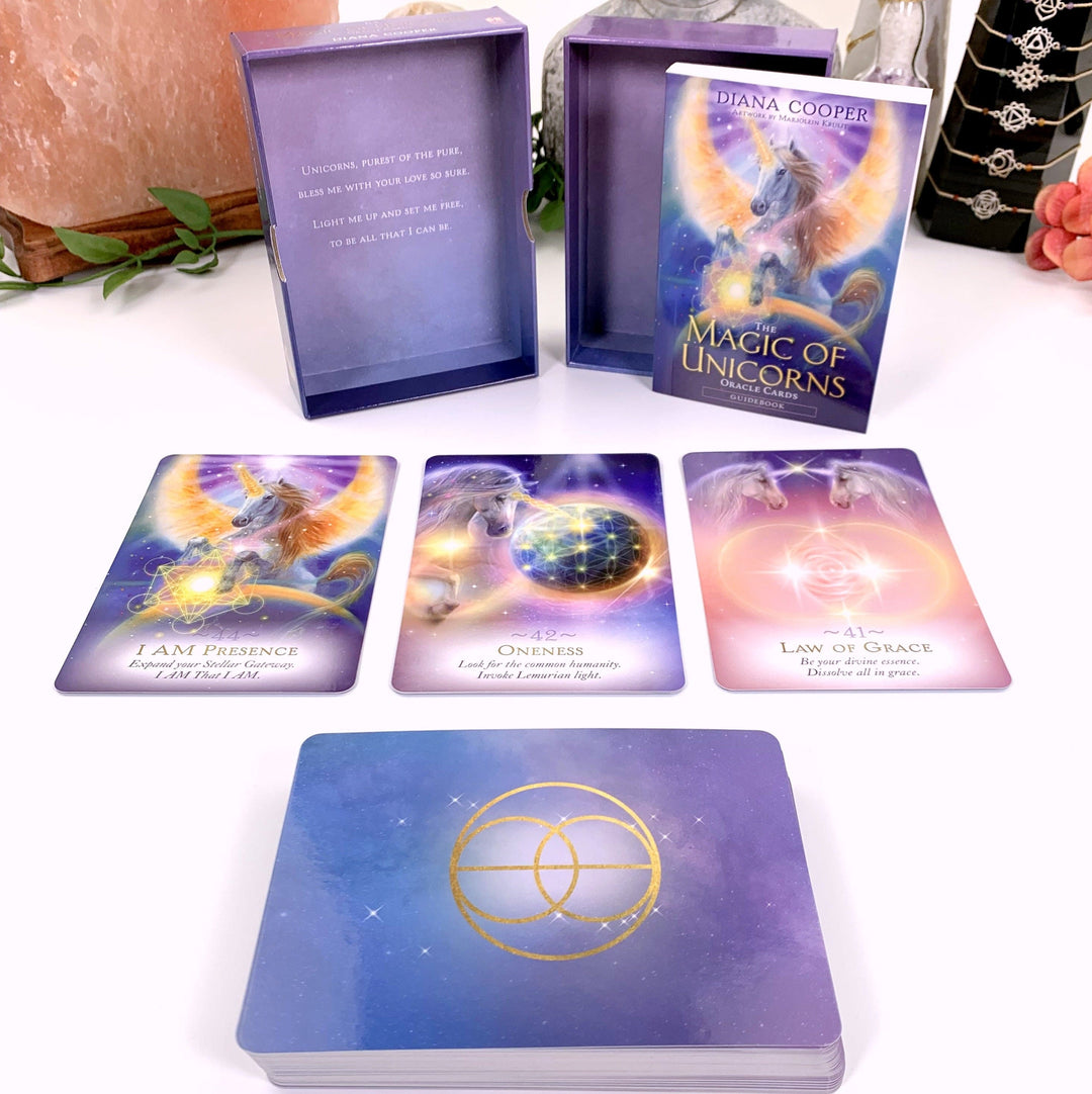 The Magic of Unicorns Deck - Oracle Cards - (CARDDECK-38) – Rock
