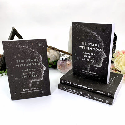 The Stars Within You by Juliana McCarthy an Astrology Book in black .