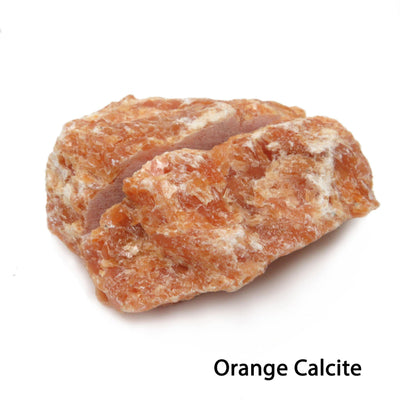 Products Natural Stone Place Card Holder - orange calcite