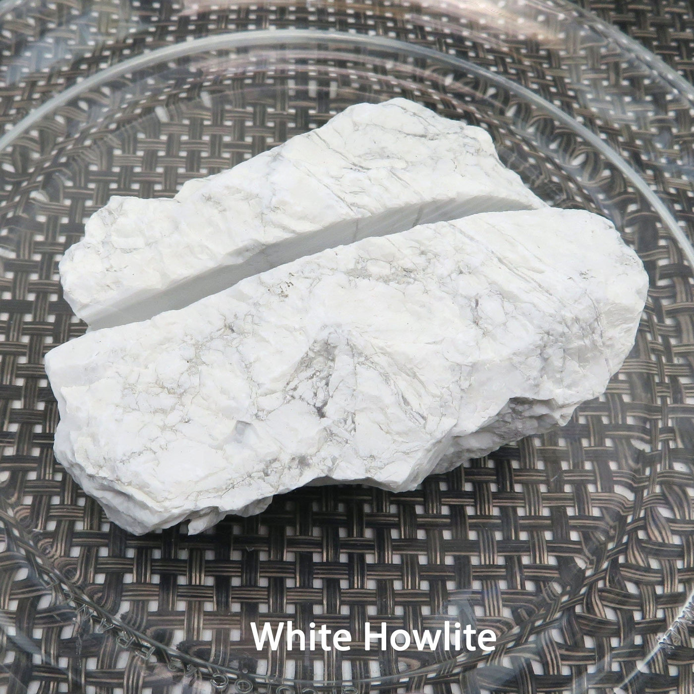 Products Natural Stone Place Card Holder - white howlite