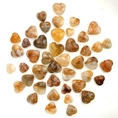 multiple golden healer hearts showing various characteristics