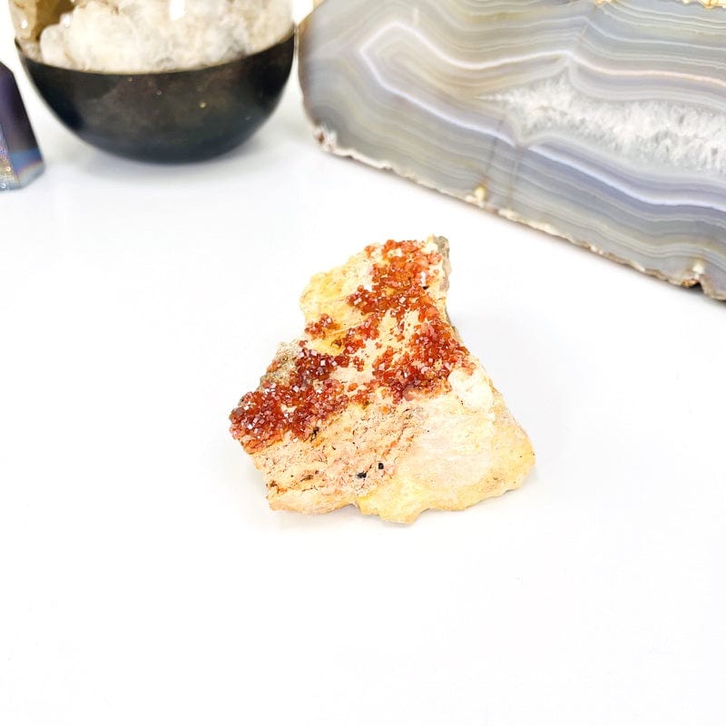 Natural Vanadinite - on a table