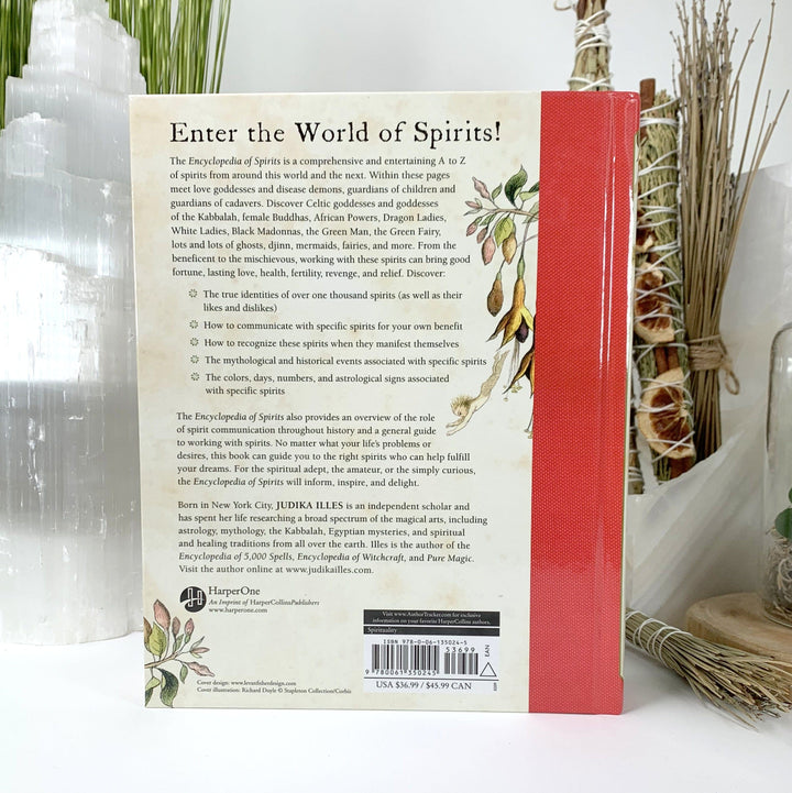 Encyclopedia Of Spirits By Judika Illes - Reading Book-(BK-113