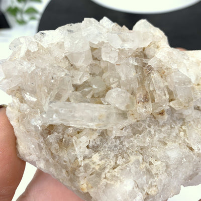 up close shot of Crystal Quartz Cluster 