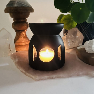 ceramic aroma burner set as home decor 