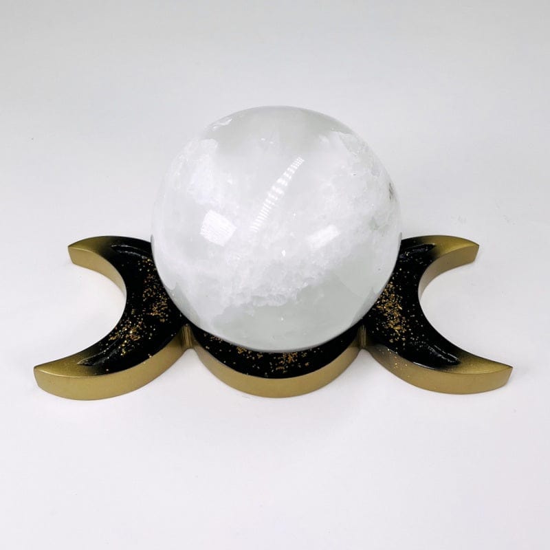 sphere stand with a display sphere 