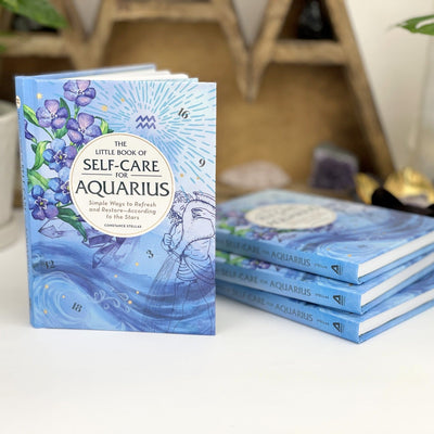 4 Books of  Self-Care for Aquarius 