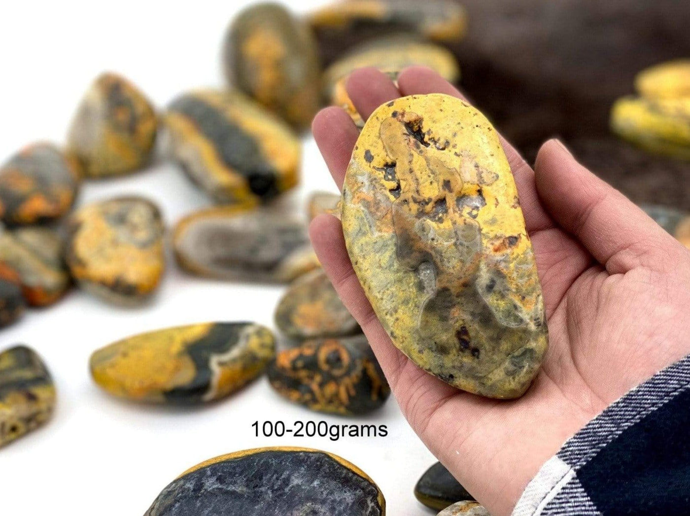 bumble bee jasper available in under 100-200 grams