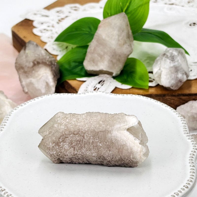 lemurian point displayed as home decor 