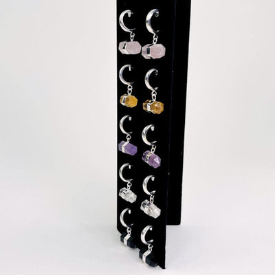 side view of the earrings 