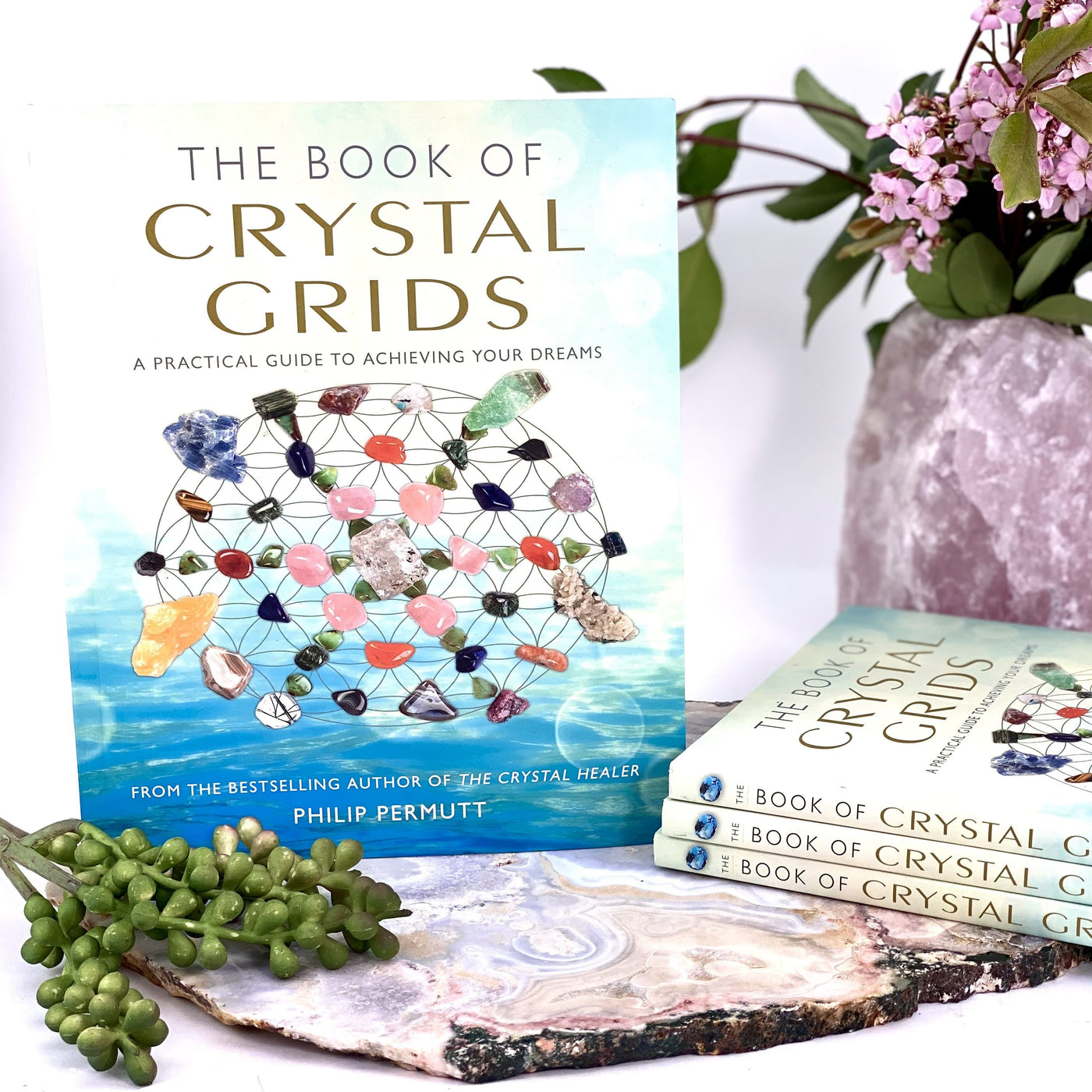 The Book of Crystal Grids ,A Practical Guide to Achieving Your Dreams By Philip Permutt