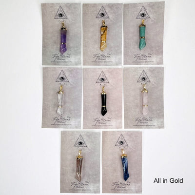 all the crystal figa hand pendants available in electroplated gold