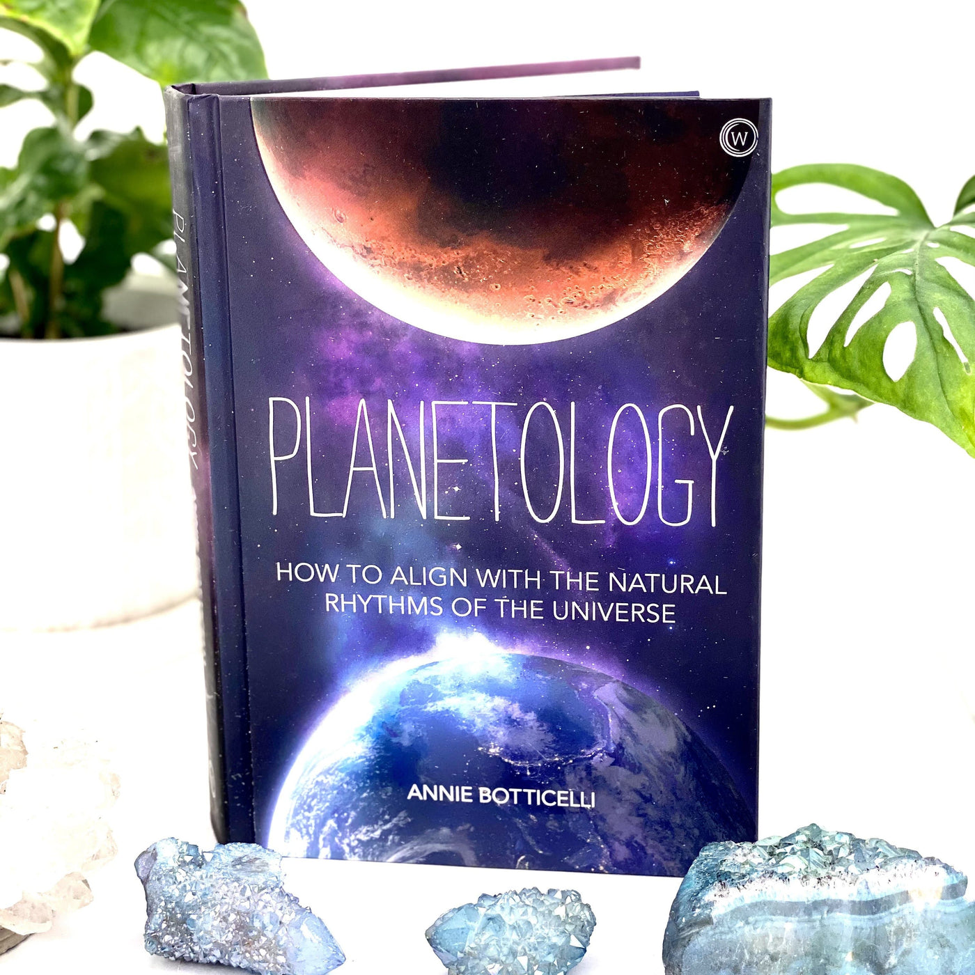 Planetology : How To Align with The Natural Rhythms Of The Universe Book with decorations