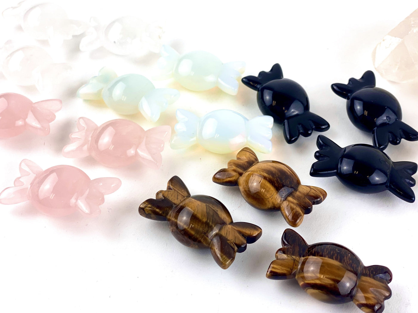a side view of the Gemstone Candies to show thickness