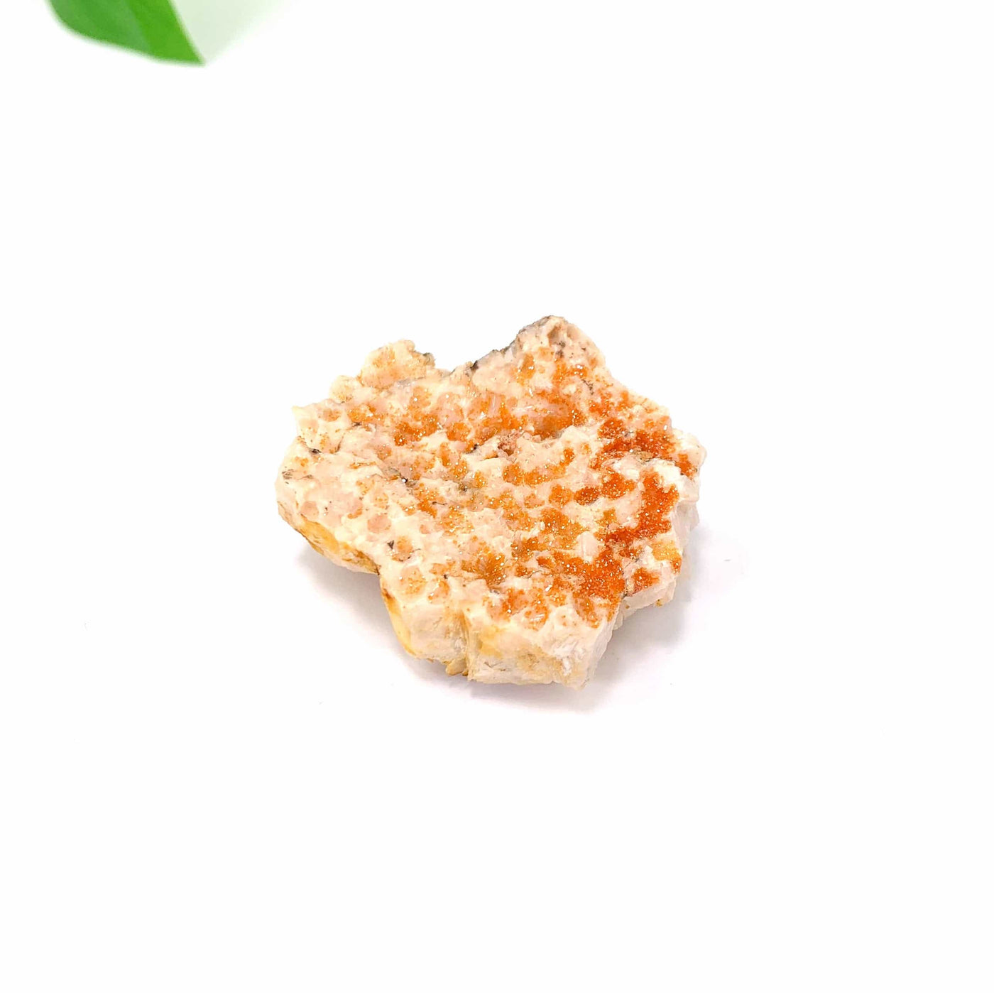 vanadinite cluster on white background