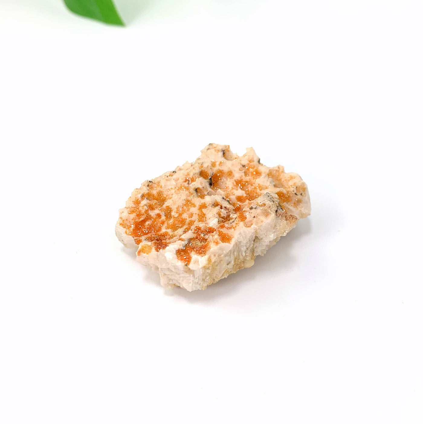 vanadinite cluster on white background