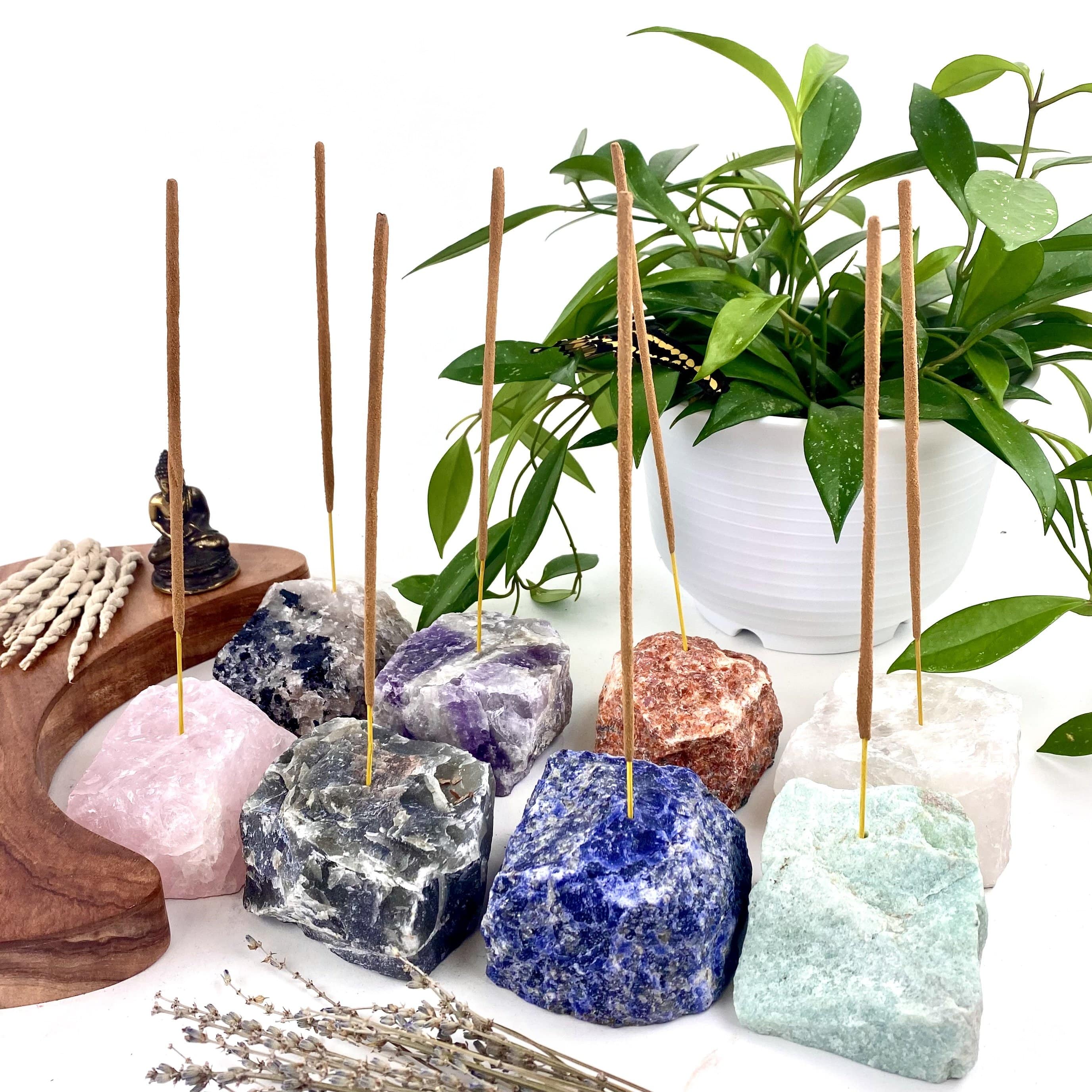 Rough Stone Incense Holder – Rock Paradise