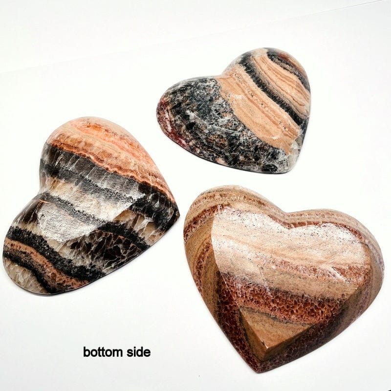 bottom side of the heart bowls 