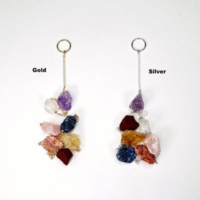chakra wall hanger available in gold and silver 