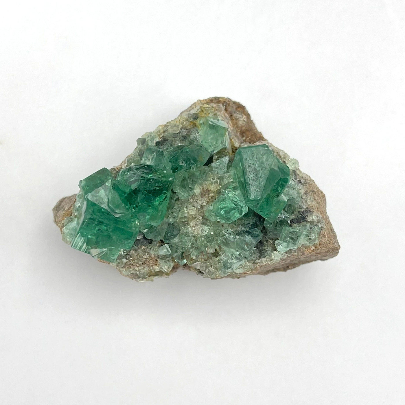 overhead view of diana maria fluorite cluster
