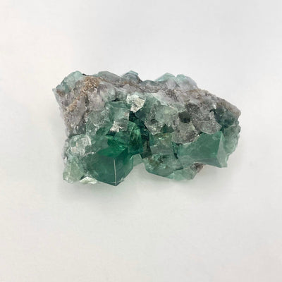 overhead view of diana maria fluorite cluster for details