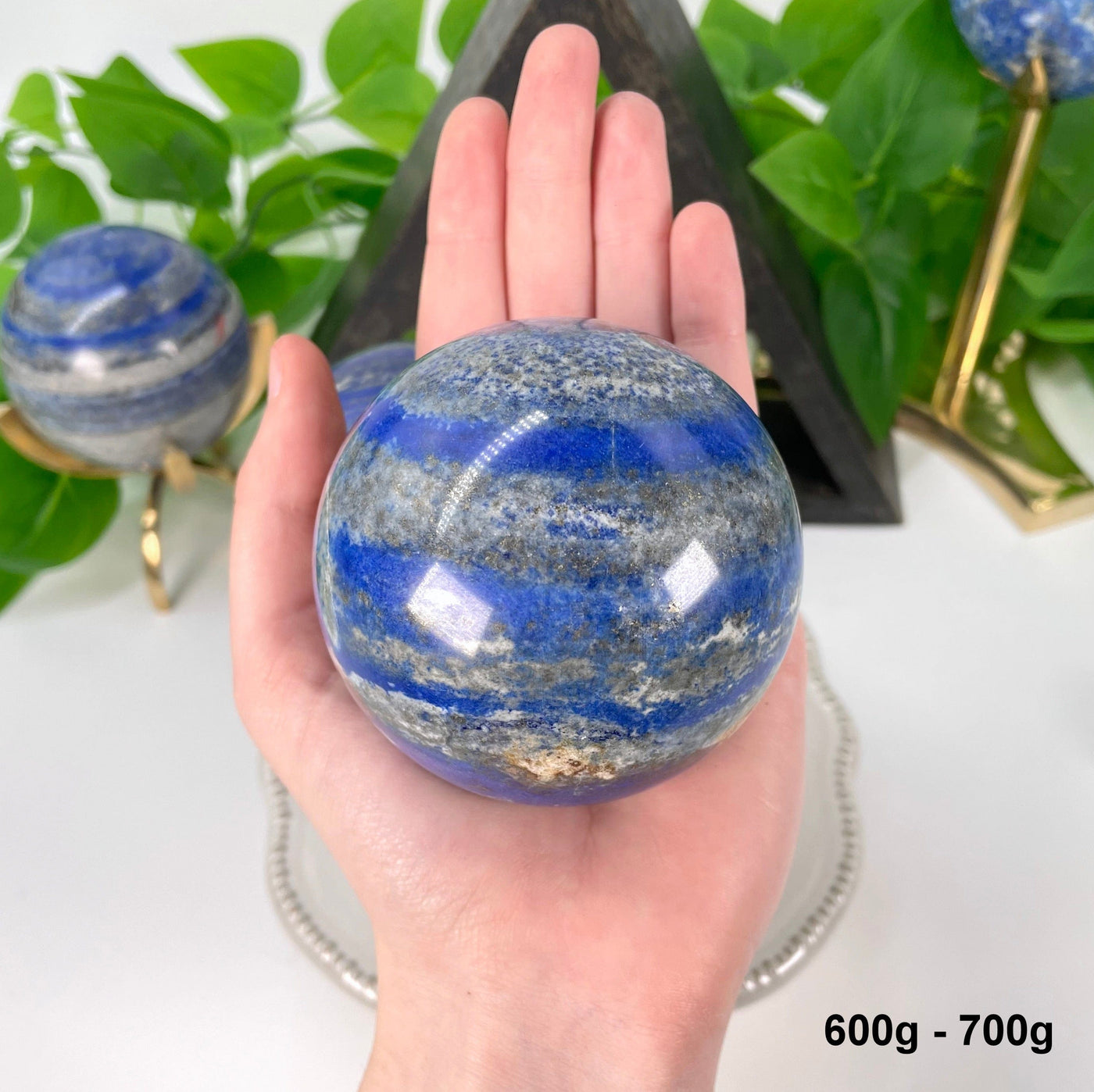 sphere in a hand