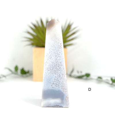 Option C - frontside of the Natural Agate Obelisk