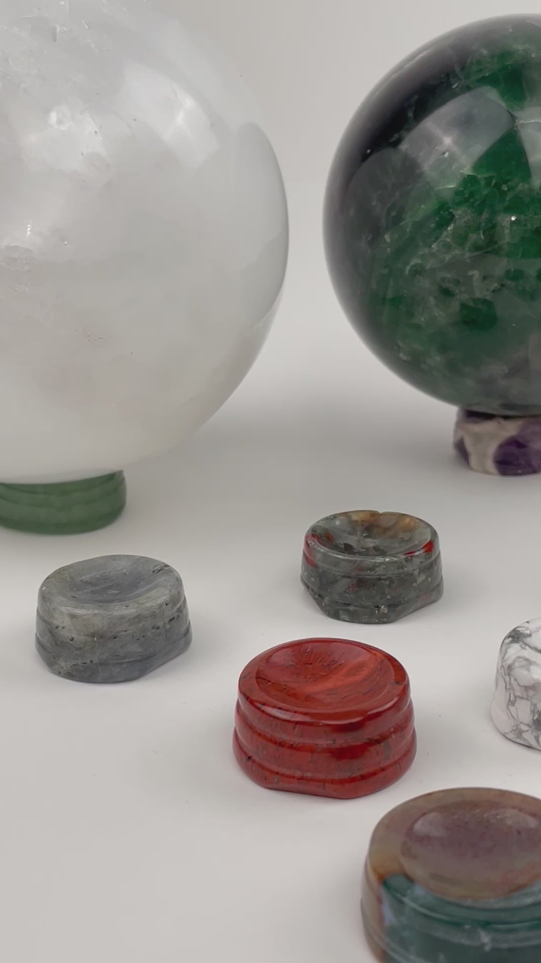 Crystal Sphere Stands