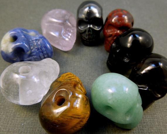other stone skull beads that are available on Rock Paradise website