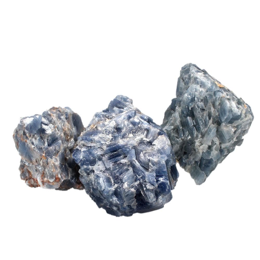 Blue Calcite - Blue Calcite Pieces - Chakra - Wire Wrapping - Stones - Crystal Grid