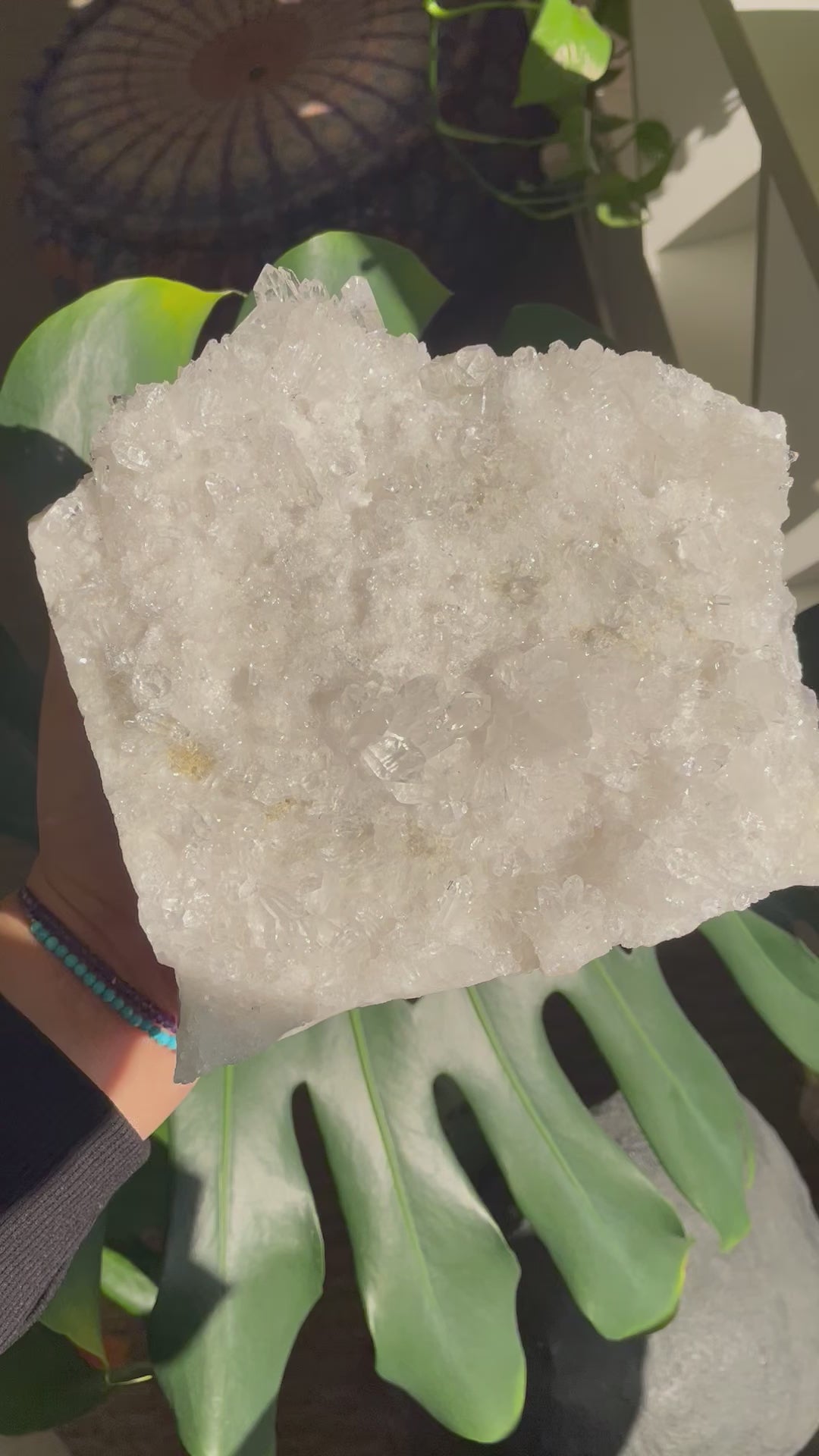 High Grade Crystal Quartz Cluster