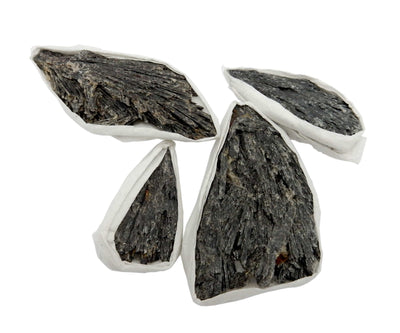 3 Black Kyanite Blade showing size range