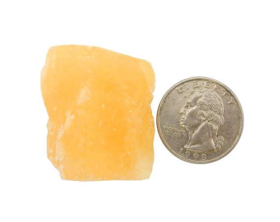 Flat Boxes - Orange Calcite By Box - Box Of 24 Pieces HS1B6