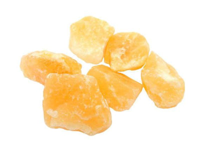 Flat Boxes - Orange Calcite By Box - Box Of 24 Pieces HS1B6