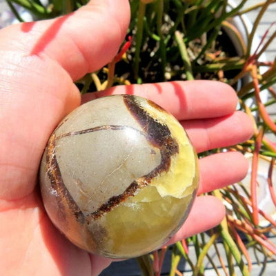 Septarian Sphere from another side