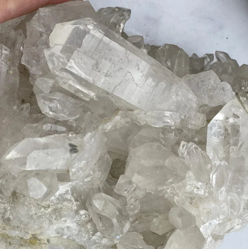 Large Raw Crystal cluster up close