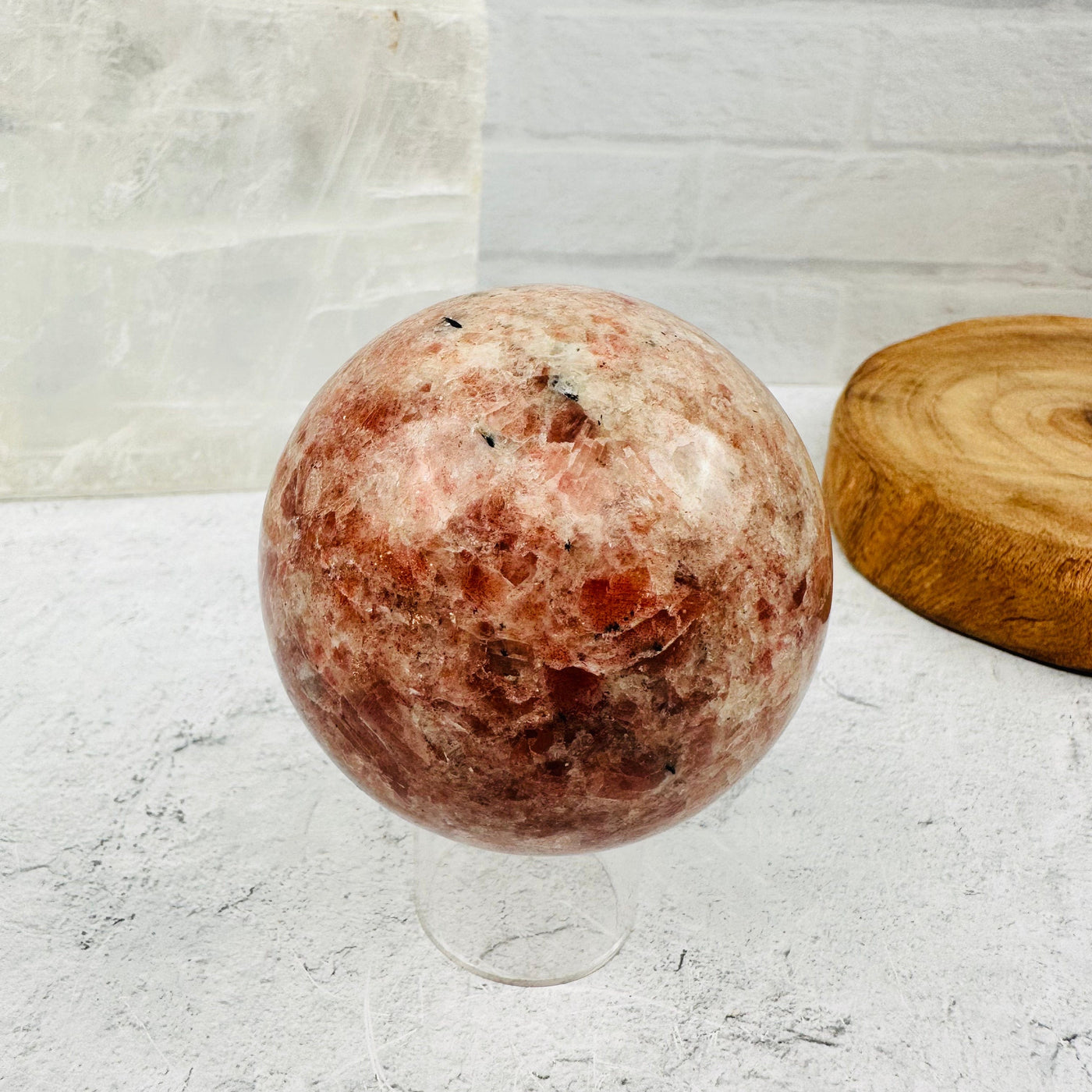  Sunstone Polished Sphere - OOAK