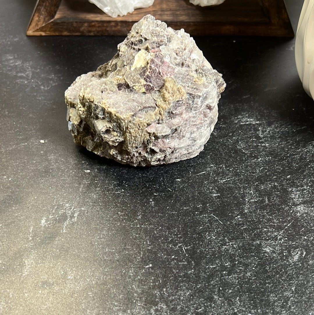 Lepidolite with Muscovite Mica