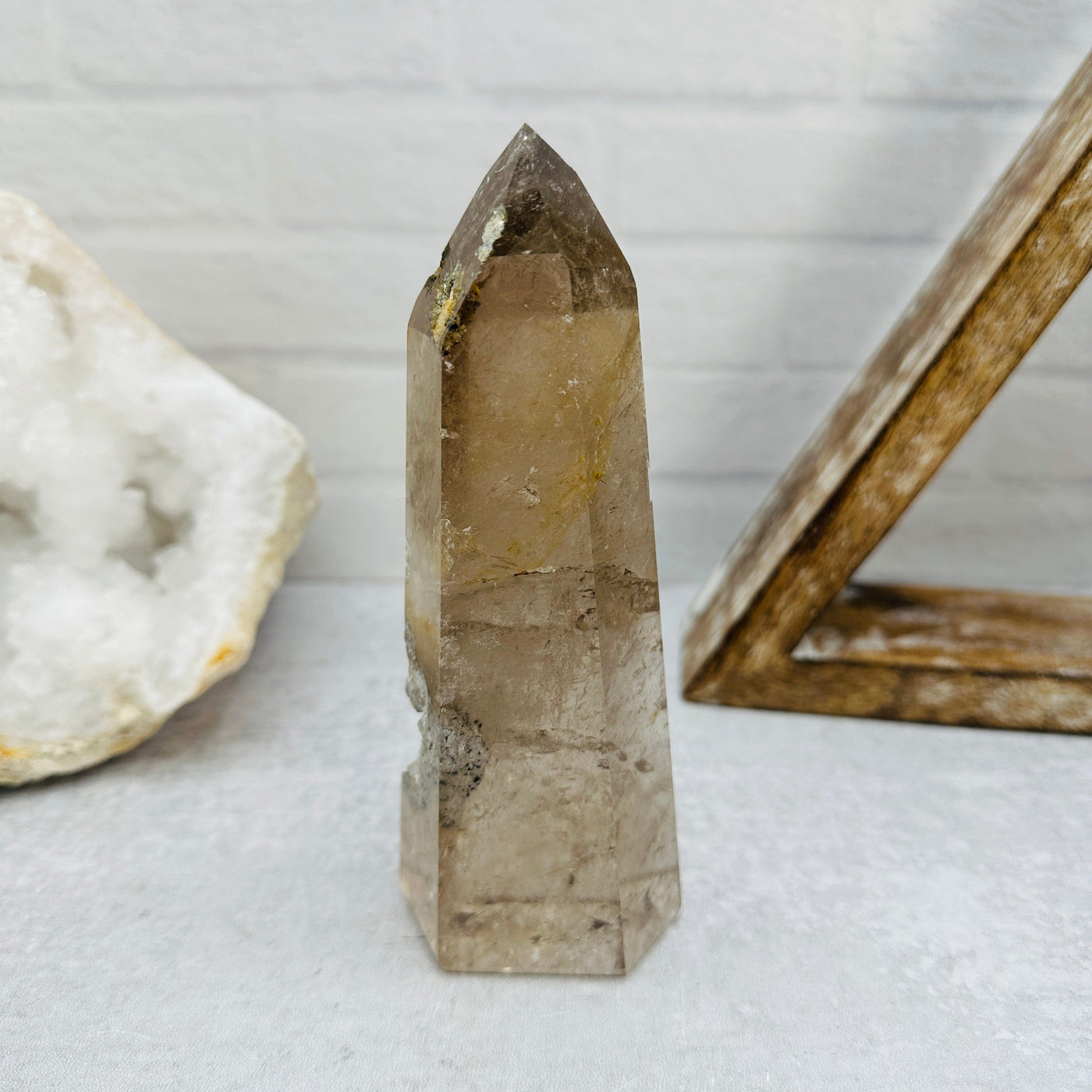  Polished Lodalite Points with Natural Inclusions - OOAK -