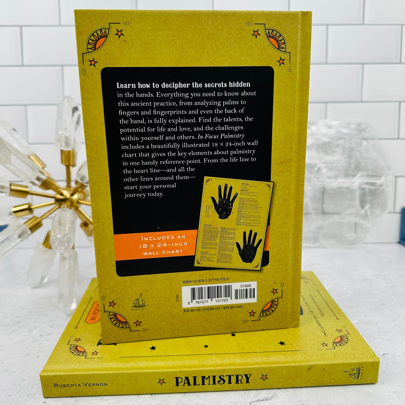  In Focus - Palmistry Your Personal Guide - back view of book