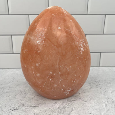  Peach Aventurine Polished Crystal Base - Front View