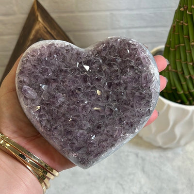 Amethyst Heart Cluster One of a Kind