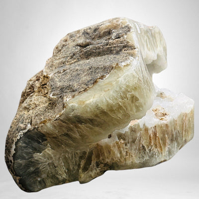 Massive Quartz Druzy Agate Geode - OOAK - side