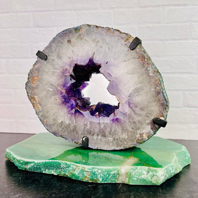 Front view of Amethyst Mirror 