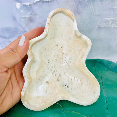 Light Colored Mexican Onyx Freeform Bowl