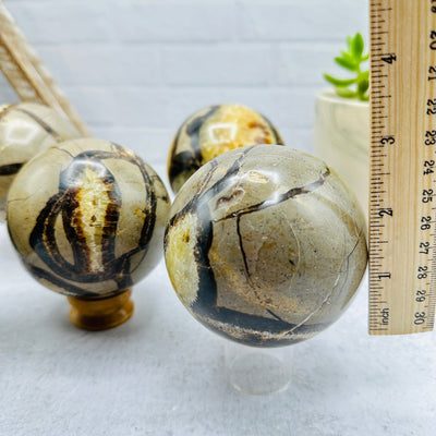 Polished Tigers Eye Spheres - You Choose - with measurements