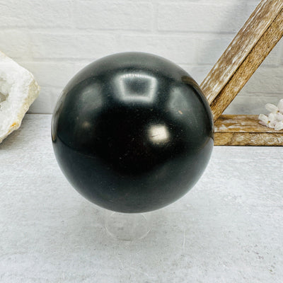  Black Tourmaline Spheres - OOAK