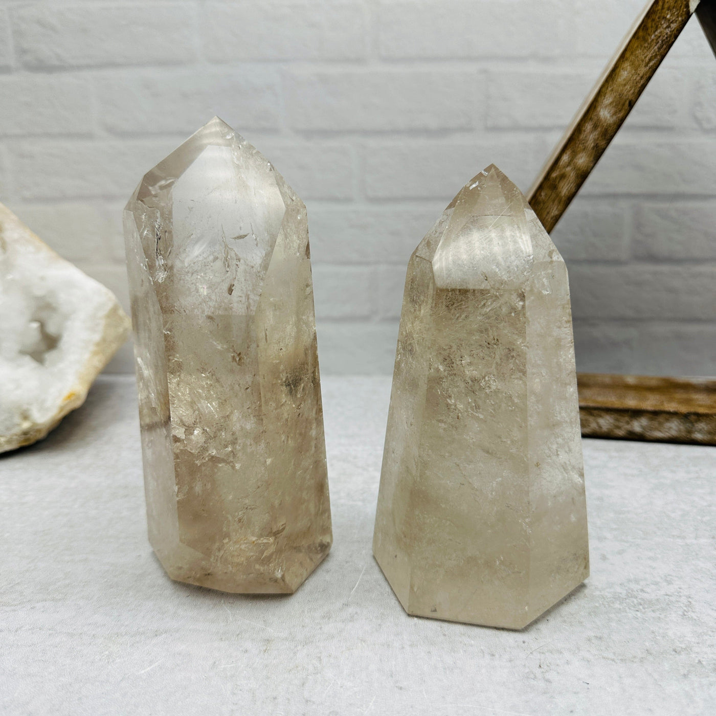 Crystal Quartz Tower - Rutilated - You Choose