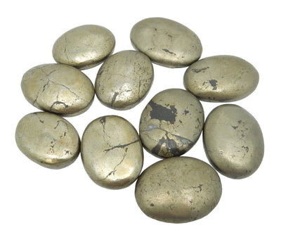pyrite worrystones spread out